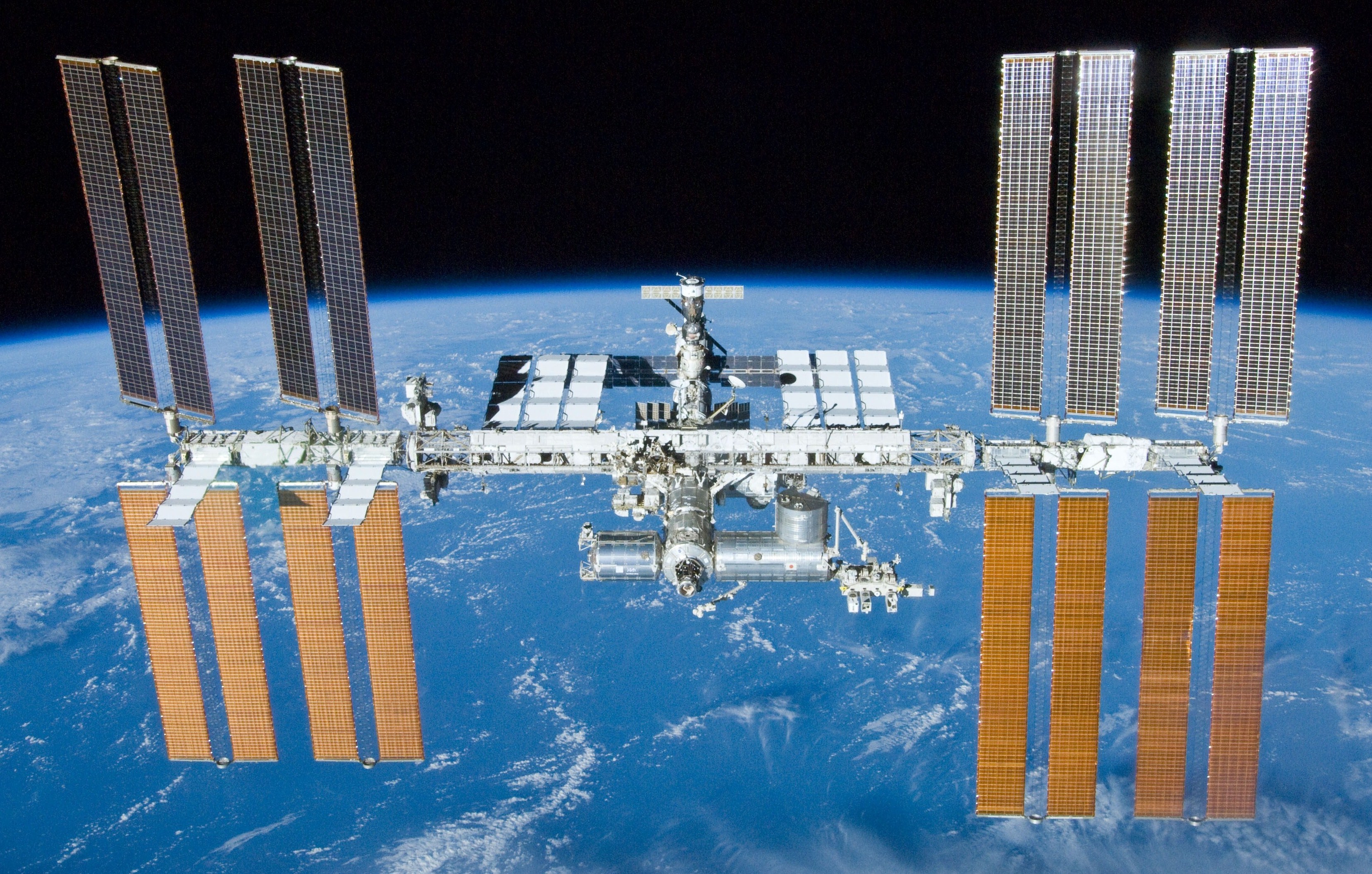 International Space Station after undocking of STS 132